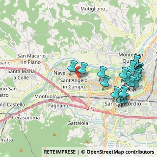 Mappa Via Sant'Angelo, 55100 Lucca LU, Italia (2.4785)