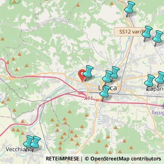 Mappa Via Sant'Angelo, 55100 Lucca LU, Italia (6.20545)