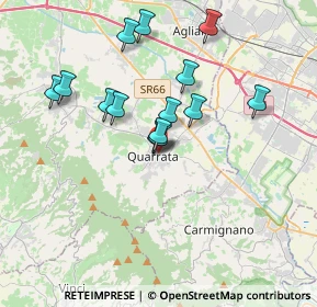 Mappa Piazza Rocco Chinnici, 51039 Quarrata PT, Italia (3.29714)