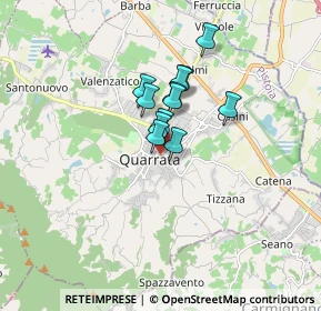 Mappa Piazza Rocco Chinnici, 51039 Quarrata PT, Italia (1.035)