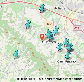 Mappa Via Boschetti e Campano, 51039 Quarrata PT, Italia (4.148)