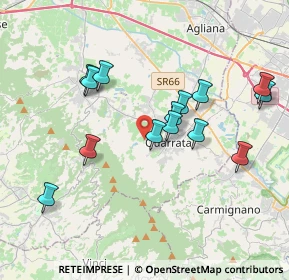 Mappa Via Boschetti e Campano, 51039 Quarrata PT, Italia (3.72429)