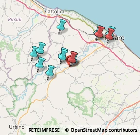 Mappa Via Zambonini, 61025 Montelabbate PU, Italia (6.20846)