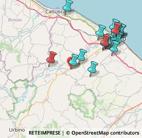 Mappa Via Zambonini, 61025 Montelabbate PU, Italia (9.3005)