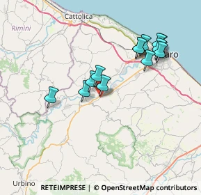 Mappa Via Zambonini, 61025 Montelabbate PU, Italia (7.31714)