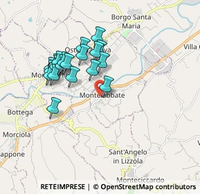 Mappa Via Zambonini, 61025 Montelabbate PU, Italia (1.655)