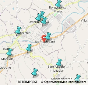Mappa Via Zambonini, 61025 Montelabbate PU, Italia (2.49545)