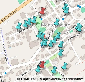 Mappa Via Zambonini, 61025 Montelabbate PU, Italia (0.13077)