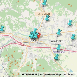 Mappa Viale Castruccio Castracani, 55100 Arancio LU, Italia (4.27786)