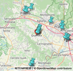 Mappa Piazza Aldo Moro, 51039 Quarrata PT, Italia (8.63588)