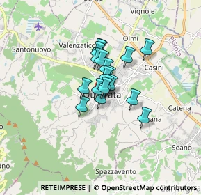 Mappa Piazza Aldo Moro, 51039 Quarrata PT, Italia (0.95105)