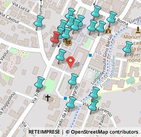 Mappa Piazza Aldo Moro, 51039 Quarrata PT, Italia (0.137)