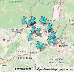 Mappa Piazza Aldo Moro, 51039 Quarrata PT, Italia (10.3245)