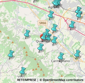 Mappa Piazza Aldo Moro, 51039 Quarrata PT, Italia (4.9545)