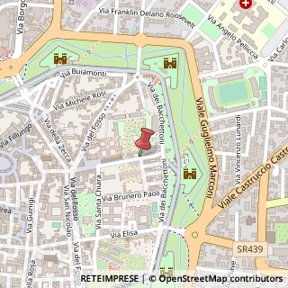 Mappa Via della Quarquonia,  5, 55100 Lucca, Lucca (Toscana)