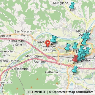 Mappa Via dell'Amore, 55100 Lucca LU, Italia (2.83625)