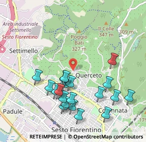 Mappa Via del Borgo, 50019 Sesto Fiorentino FI, Italia (1.0615)