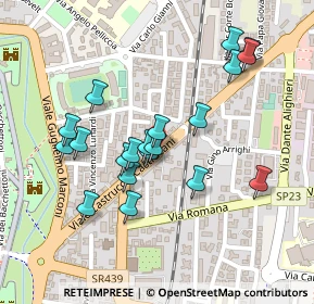 Mappa Viale Castruccio Castracani, 55100 Lucca LU, Italia (0.2195)