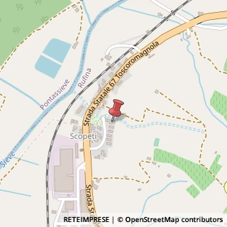 Mappa Via Giovanni Amendola, 56, 50068 Rufina, Firenze (Toscana)