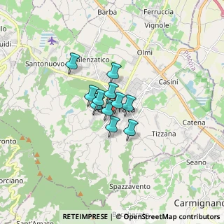 Mappa Via Giuseppe Giusti, 51039 Quarrata PT, Italia (0.86273)