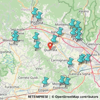 Mappa Via Trieste, 51039 Quarrata PT, Italia (10.3055)