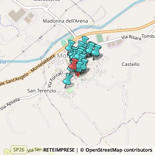 Mappa Via Giacomo Leopardi, 61025 Montelabbate PU, Italia (0.2125)