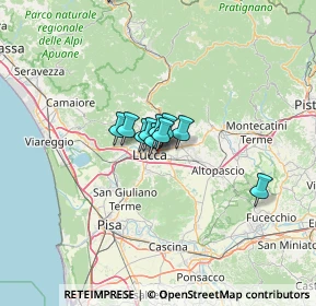 Mappa Traversa IV di Viale Castracani, 55100 Lucca LU, Italia (7.76)