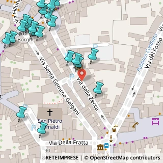 Mappa Via della Zecca, 55100 Lucca LU, Italia (0.07826)