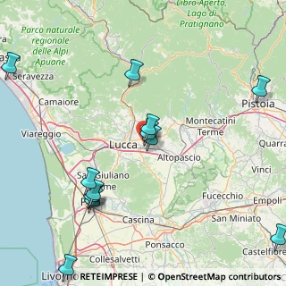 Mappa Via Domenico Chelini Roma, 55012 Capannori LU, Italia (20.88923)