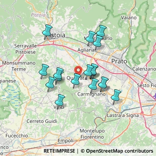 Mappa Via Cino da Pistoia, 51039 Quarrata PT, Italia (6.33118)