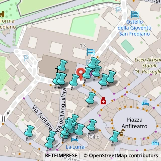Mappa Via S. Frediano, 55100 Lucca LU, Italia (0.05)