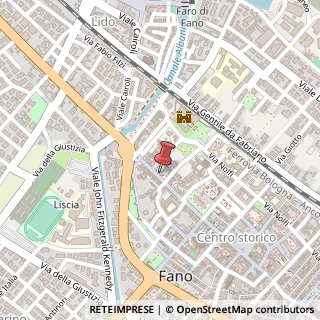 Mappa Corso G. Matteotti, 41, 61032 Fano, Pesaro e Urbino (Marche)