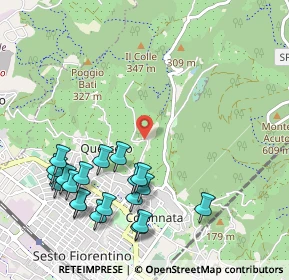 Mappa Largo Valiversi, 50019 Sesto Fiorentino FI, Italia (1.2205)