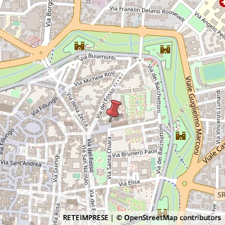 Mappa Piazza S.Francesco, 19, 55100 Lucca, Lucca (Toscana)