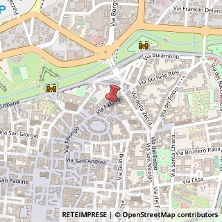 Mappa Via Fillungo, 174, 55100 Lucca, Lucca (Toscana)