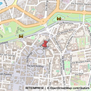 Mappa Via dell'Anfiteatro, 32, 55100 Lucca, Lucca (Toscana)