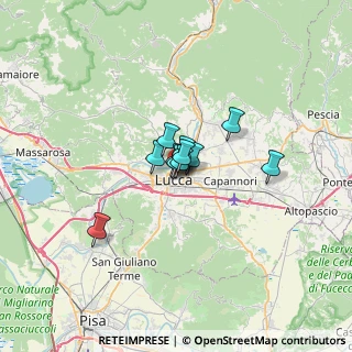 Mappa Via Busdraghi, 55100 Lucca LU, Italia (3.11636)