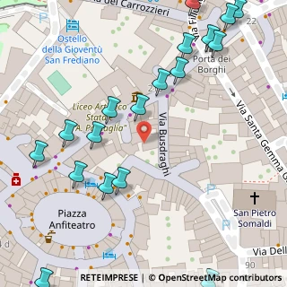 Mappa Via Busdraghi, 55100 Lucca LU, Italia (0.1005)