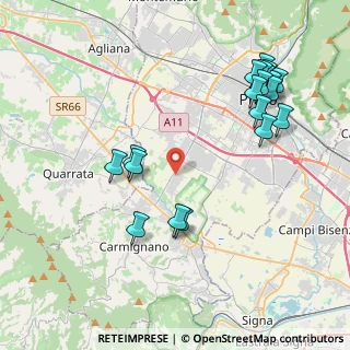 Mappa Via Pratesi Brunetto, 59100 Prato PO, Italia (4.73)