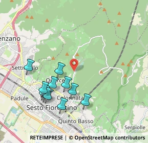 Mappa Via Isola, 50019 Sesto Fiorentino FI, Italia (1.99)
