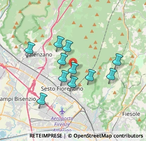 Mappa Via Isola, 50019 Sesto Fiorentino FI, Italia (3.02545)