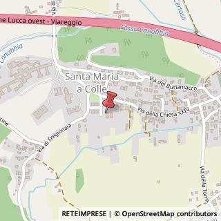 Mappa Via della Chiesa XXIV, n? 1331/H, 55100 S. MARIA A COLLE LU, Italia, 55100 Lucca, Lucca (Toscana)