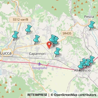Mappa Via Padre Jacques Hamel, 55012 Capannori LU, Italia (4.65)