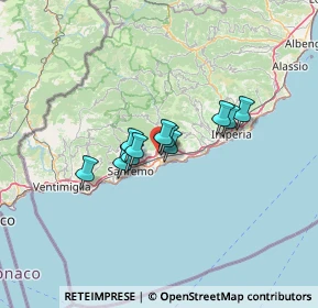 Mappa Via Periane, 18018 Taggia IM, Italia (8.42455)