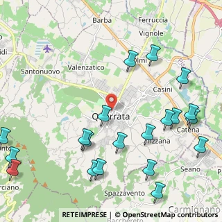 Mappa Via Evangelista Torricelli, 51039 Quarrata PT, Italia (2.867)