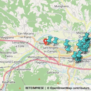 Mappa Via dei Pellegrini, 55100 Lucca LU, Italia (3.141)
