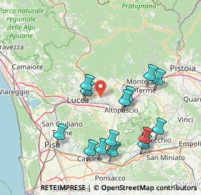 Mappa Via Antonio Rossi, 55012 Lucca LU, Italia (16.075)