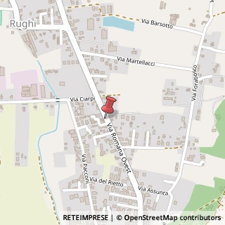 Mappa Via Romana Ovest, 100, 55016 Porcari, Lucca (Toscana)