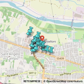 Mappa Via per Corte Pistelloni, 55100 Lucca LU, Italia (0.283)