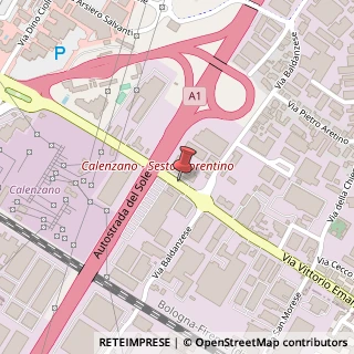 Mappa Via Vittorio Emanuele, 33, 50041 Calenzano, Firenze (Toscana)
